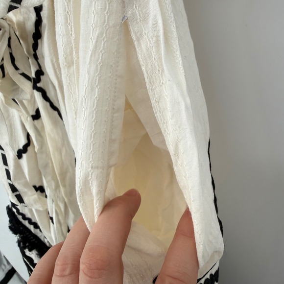 VERB by PALLAVI SINGHEE ANTHROPOLOGIE STRAPLESS APPLIQUED MAXI DRESS NWT SIZE 14 - Picture 7 of 10